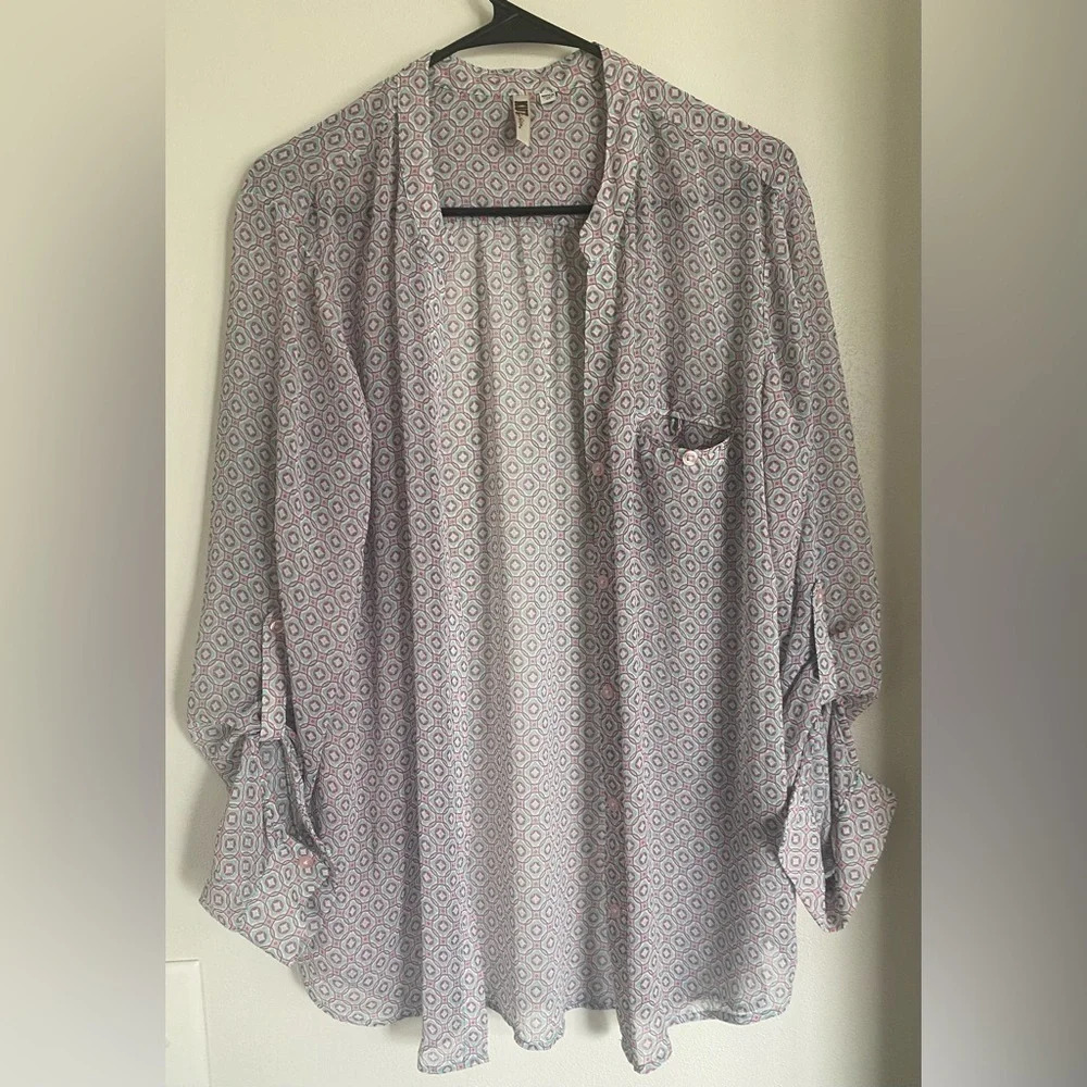 KUT from the Kloth | lightweight button up shirt | XL [B19]